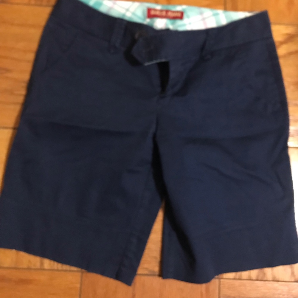 Navy blue Guess Bermuda pants